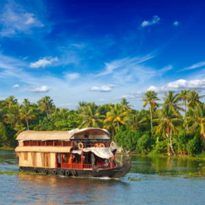 Houseboat on Backwaters of Kerala