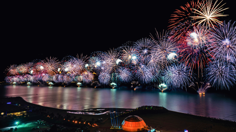 fireworks in Ras al Khaimah